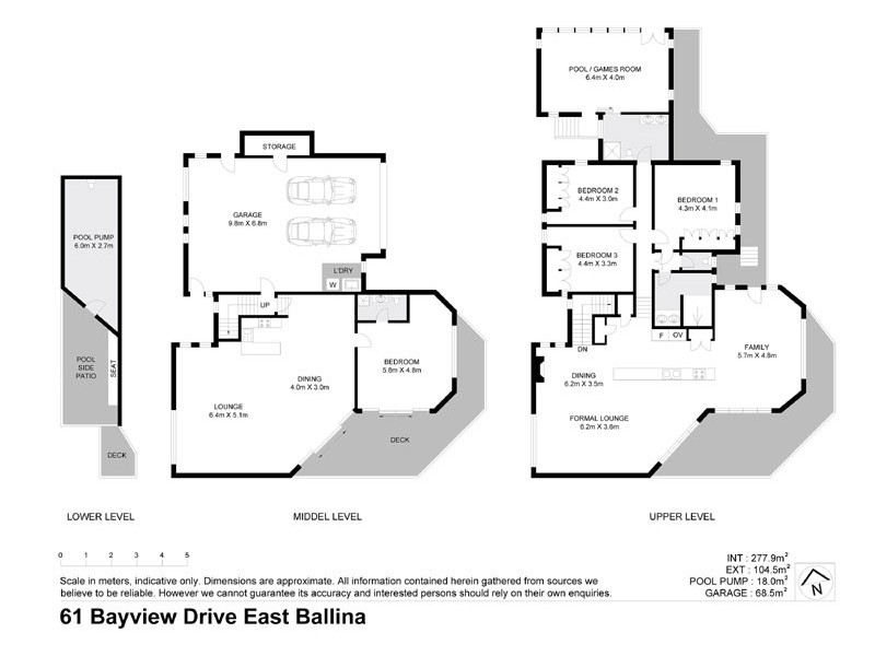 61 Bayview Drive, East Ballina NSW 2478 Floorplan