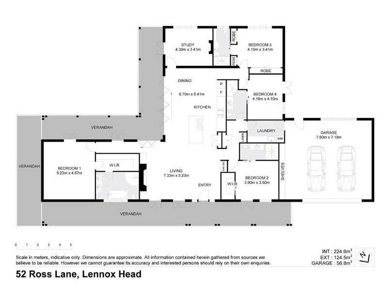 52 Ross Lane, Lennox Head NSW 2478 Floorplan