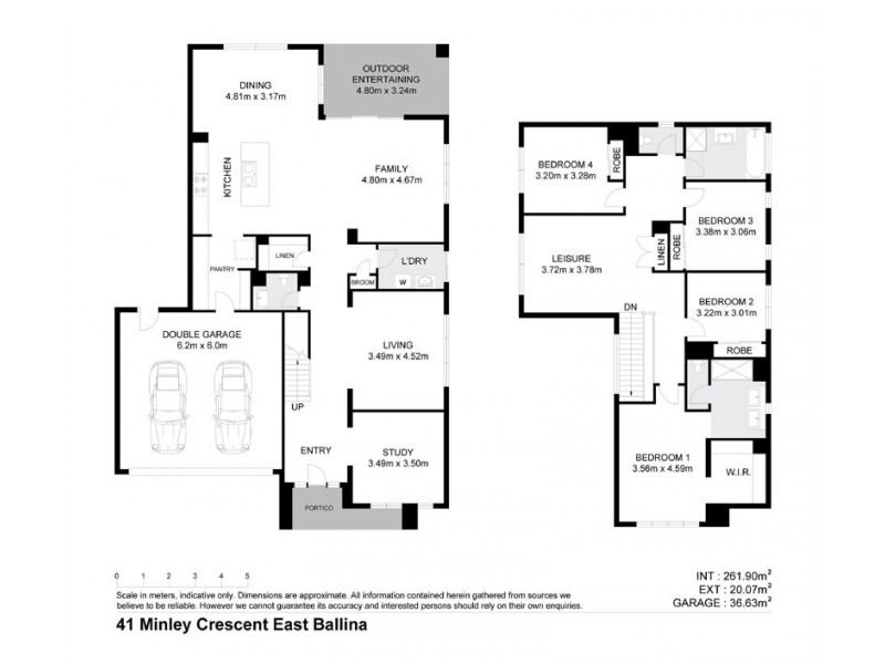 41 Minley Crescent, East Ballina NSW 2478 Floorplan