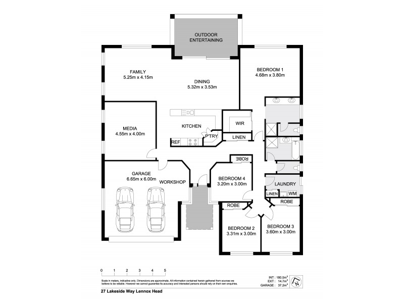 27 Lakeside Way, Lennox Head NSW 2478 Floorplan