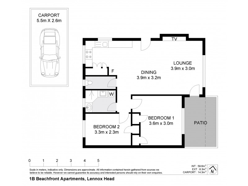 1B/77-83 Ballina Street, Lennox Head NSW 2478 Floorplan