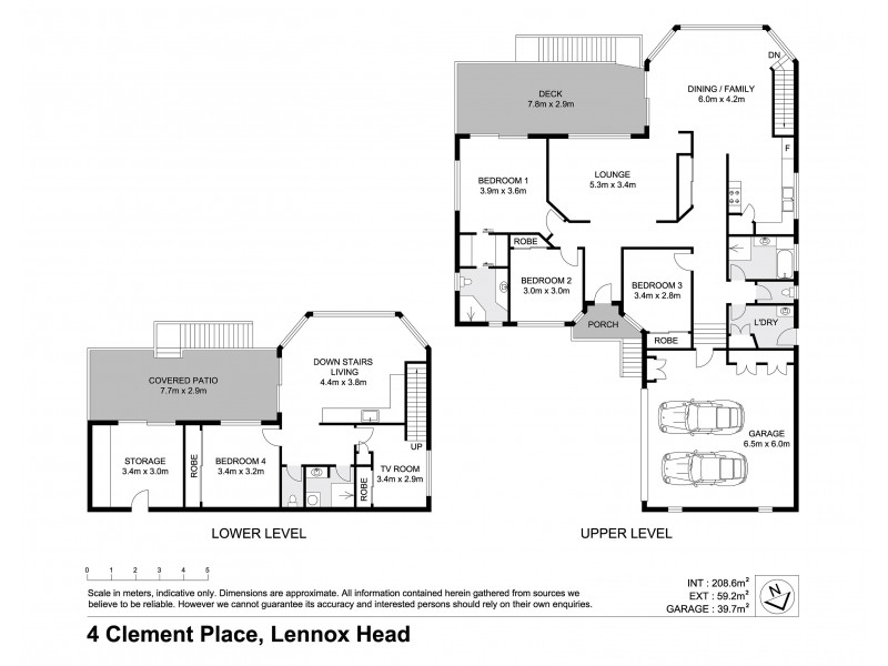 4 Clement Place, Lennox Head NSW 2478 Floorplan