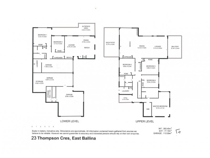 23 Thompson Crescent, East Ballina NSW 2478 Floorplan