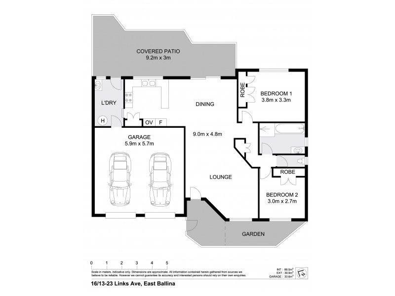 16/13-23 Links Avenue, East Ballina NSW 2478 Floorplan