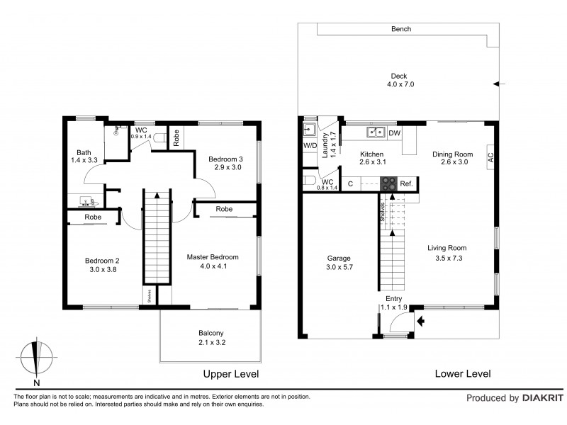 1/16 Barrett Drive, Lennox Head NSW 2478 Floorplan