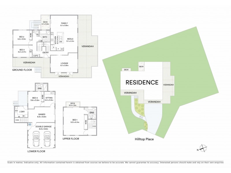 9 Hilltop Place, Lennox Head NSW 2478 Floorplan