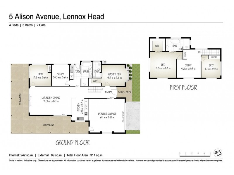 5 Alison Avenue, Lennox Head NSW 2478 Floorplan