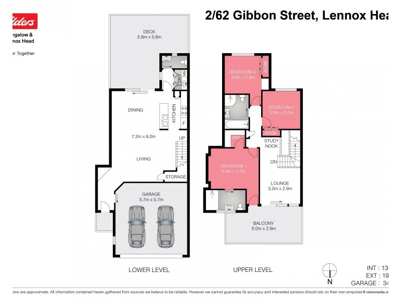 2/62 Gibbon Street, Lennox Head NSW 2478 Floorplan