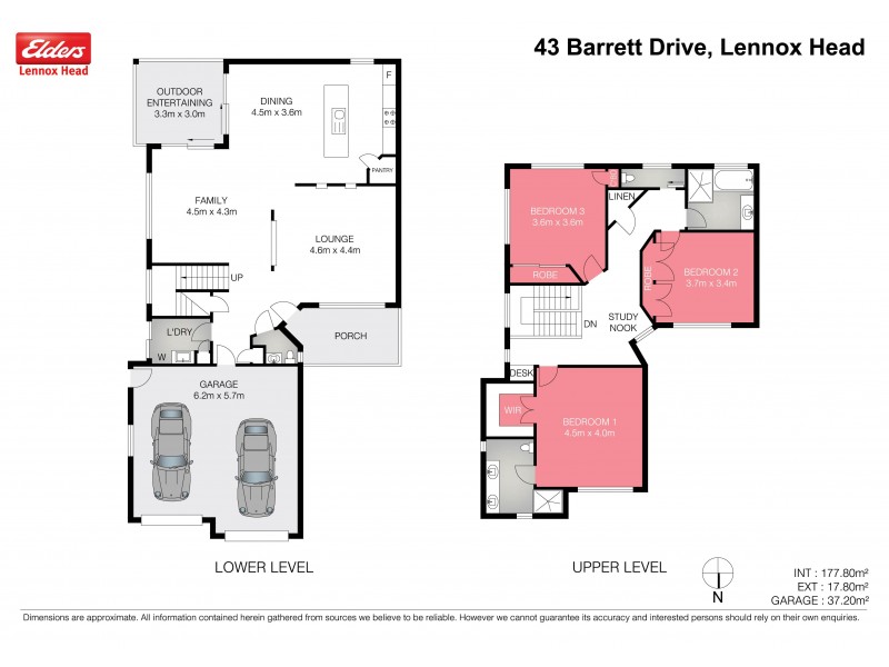 1/43 Barrett Drive, Lennox Head NSW 2478 Floorplan