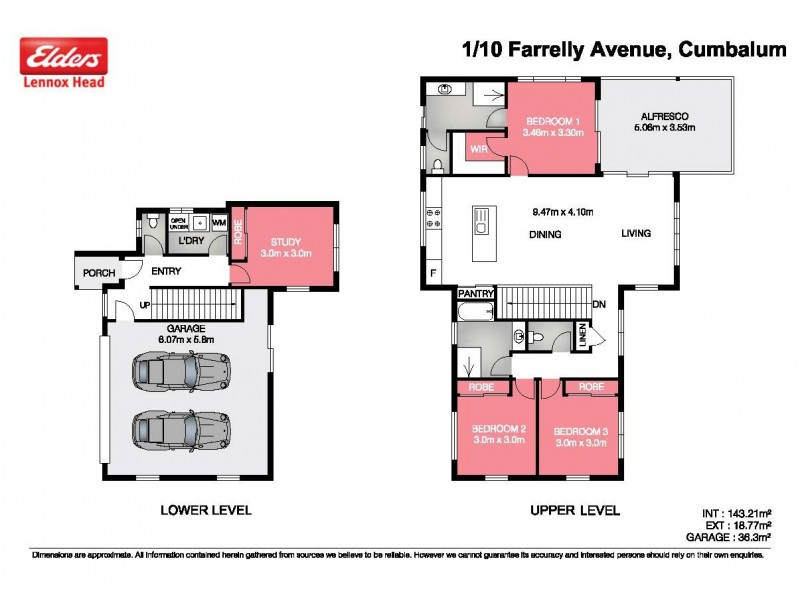1/10 Farrelly Avenue, Cumbalum NSW 2478 Floorplan