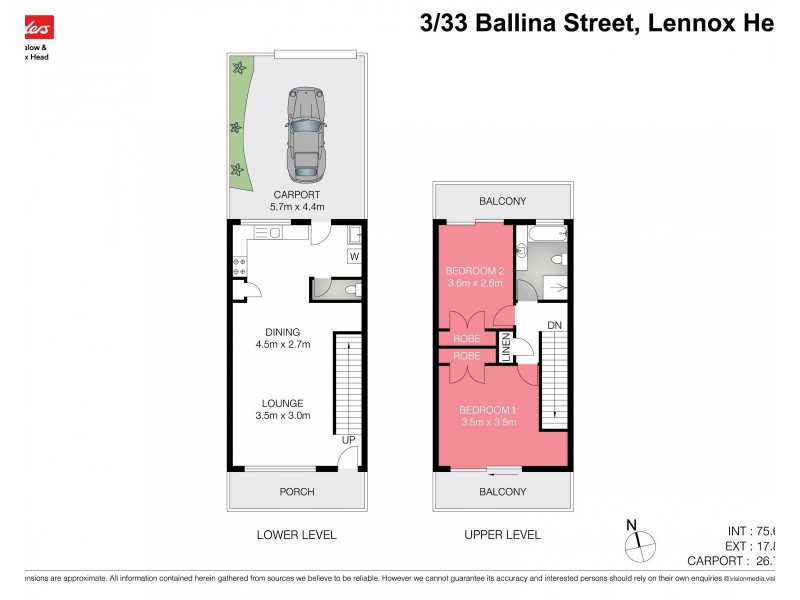 3/33 Ballina Street, Lennox Head NSW 2478 Floorplan