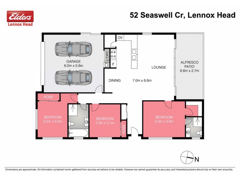 52 Seaswell Crescent, Lennox Head NSW 2478 Floorplan