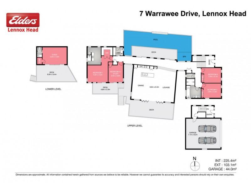 7 Warrawee Drive, Lennox Head NSW 2478 Floorplan