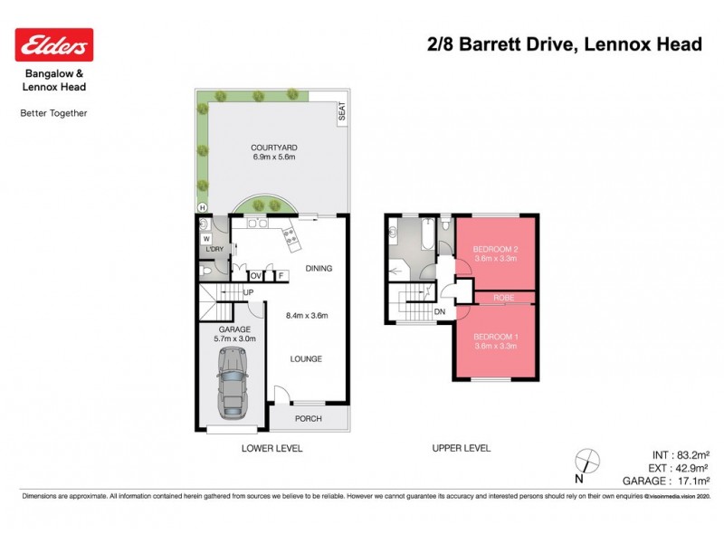 2/8 Barrett Drive, Lennox Head NSW 2478 Floorplan