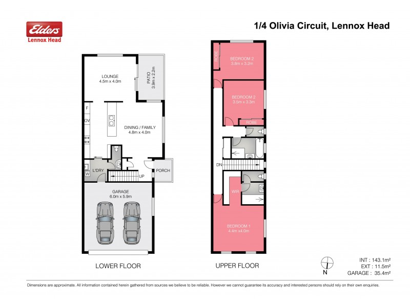 1/4 Olivia Circuit, Lennox Head NSW 2478 Floorplan