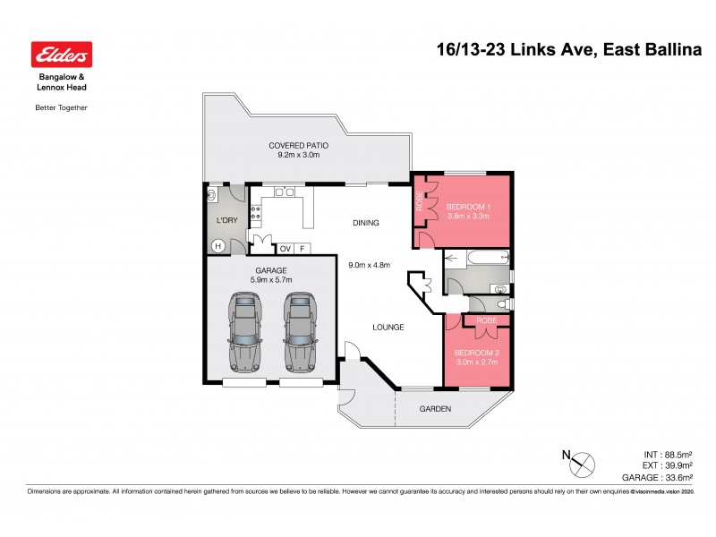 16/13-23 Links Avenue, East Ballina NSW 2478 Floorplan