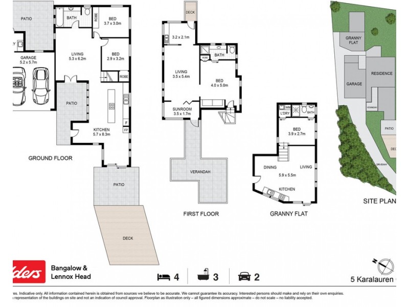 5 Karalauren Court, Lennox Head NSW 2478 Floorplan