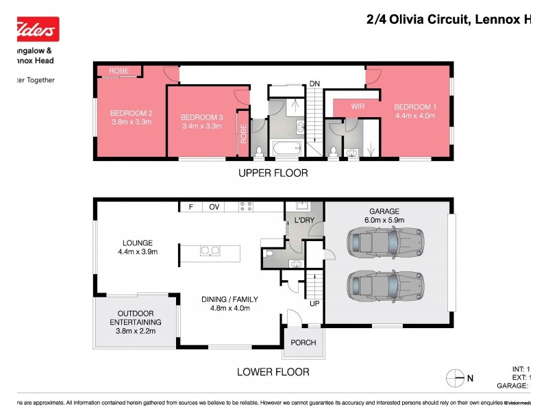 2/4 Olivia Circuit, Lennox Head NSW 2478 Floorplan