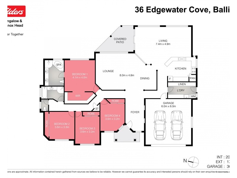 36 Edgewater Cove, Ballina NSW 2478 Floorplan