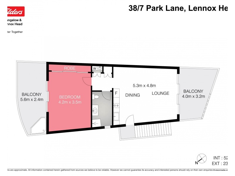 38/7 Park Lane, Lennox Head NSW 2478 Floorplan