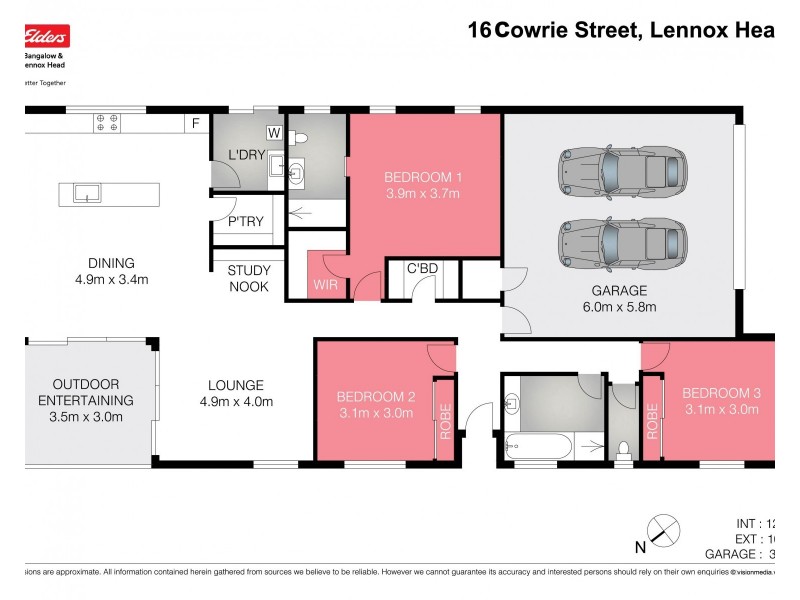 16 Cowrie Street, Lennox Head NSW 2478 Floorplan