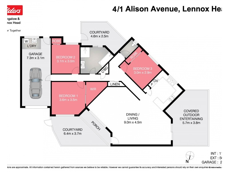 4/1 Alison Avenue, Lennox Head NSW 2478 Floorplan