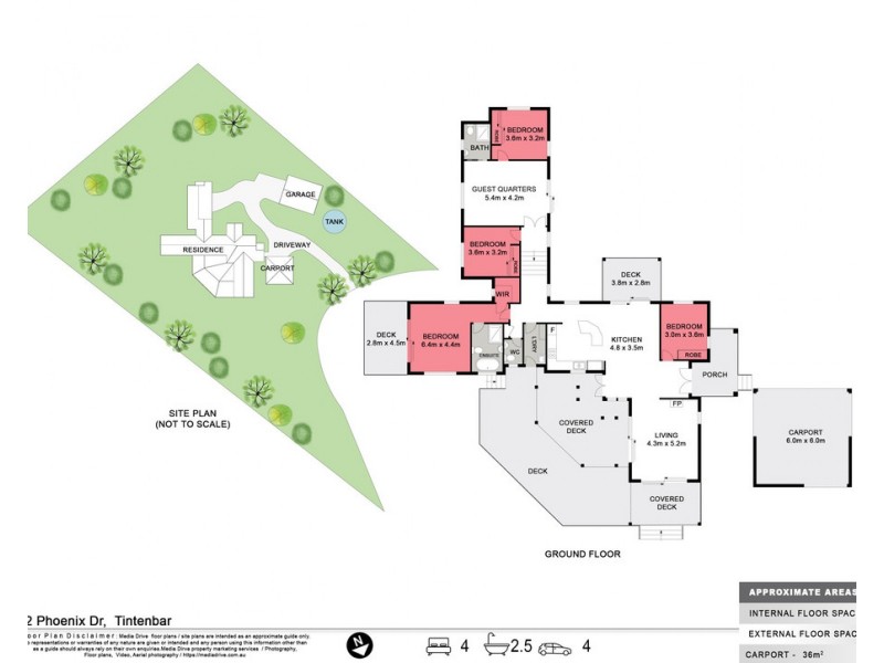 142 Phoenix Drive, Tintenbar NSW 2478 Floorplan