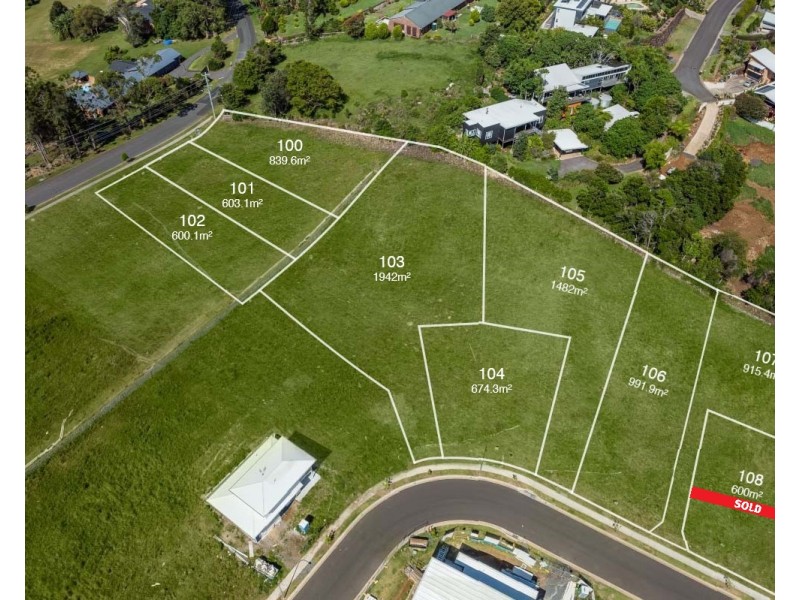 Proposed Lots 100 – 108 Habitat Way, Lennox Head NSW 2478