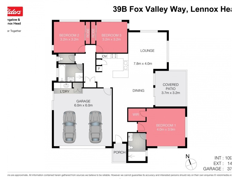 39B Fox Valley Way, Lennox Head NSW 2478 Floorplan