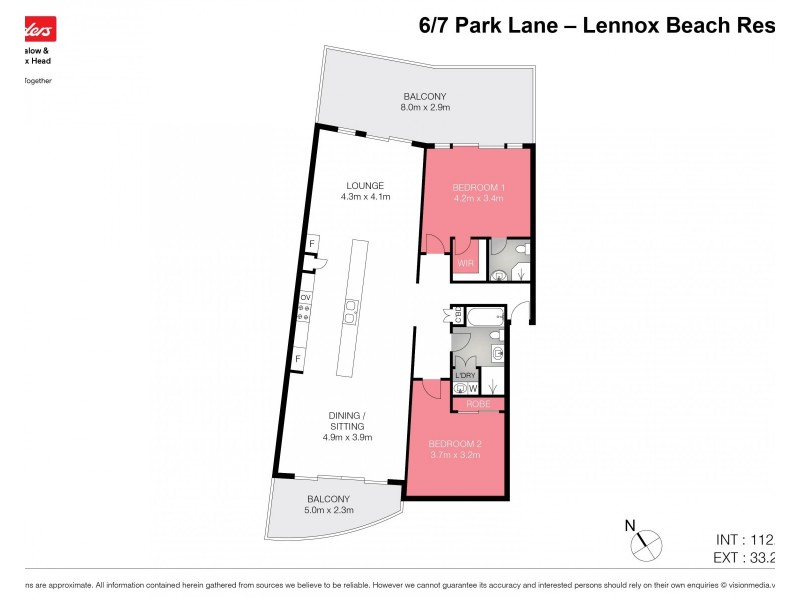 6/7 Park Lane, Lennox Head NSW 2478 Floorplan