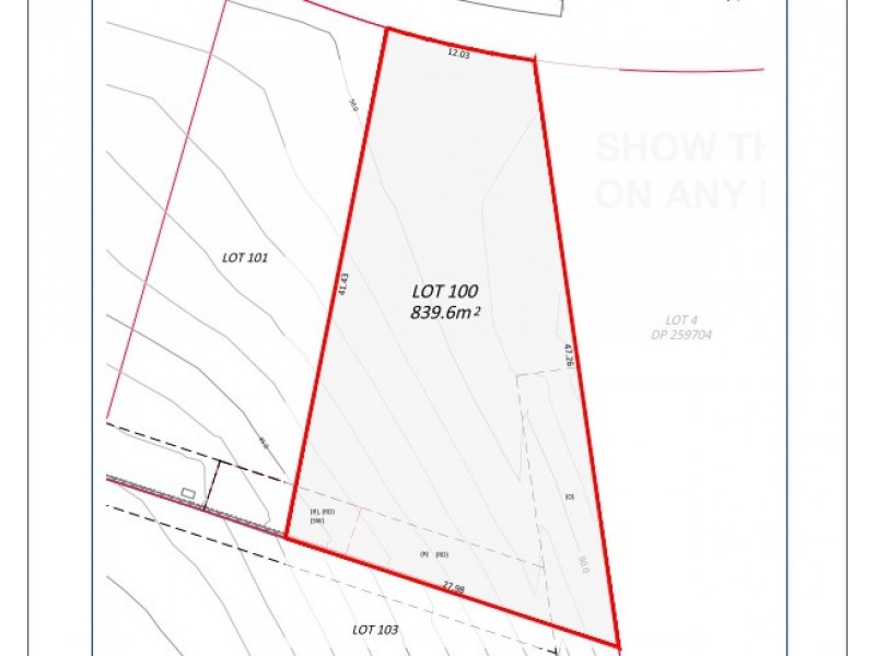 Lot 100 Stoneyhurst Drive, Lennox Head NSW 2478 Floorplan