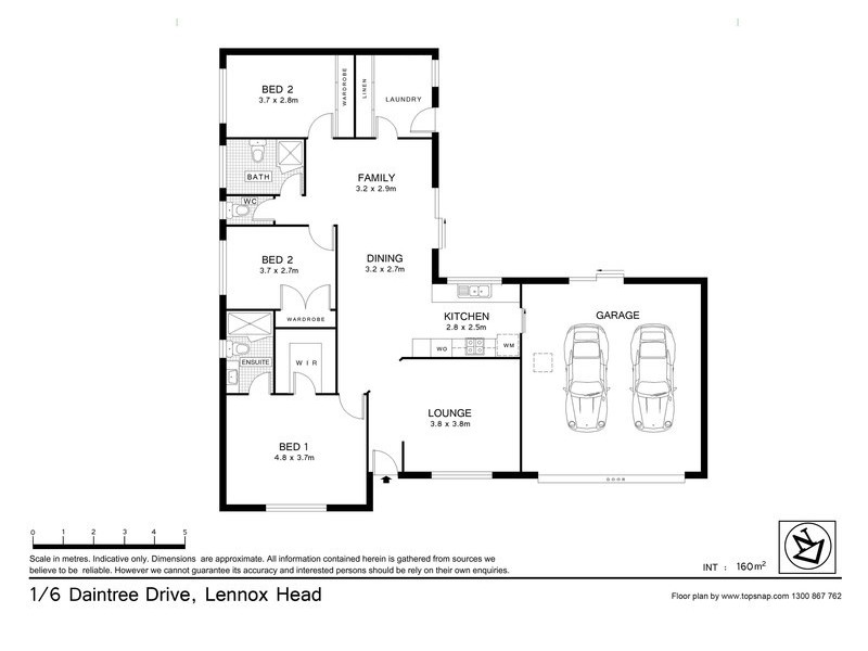 1/6 Daintree Drive, Lennox Head NSW 2478 Floorplan