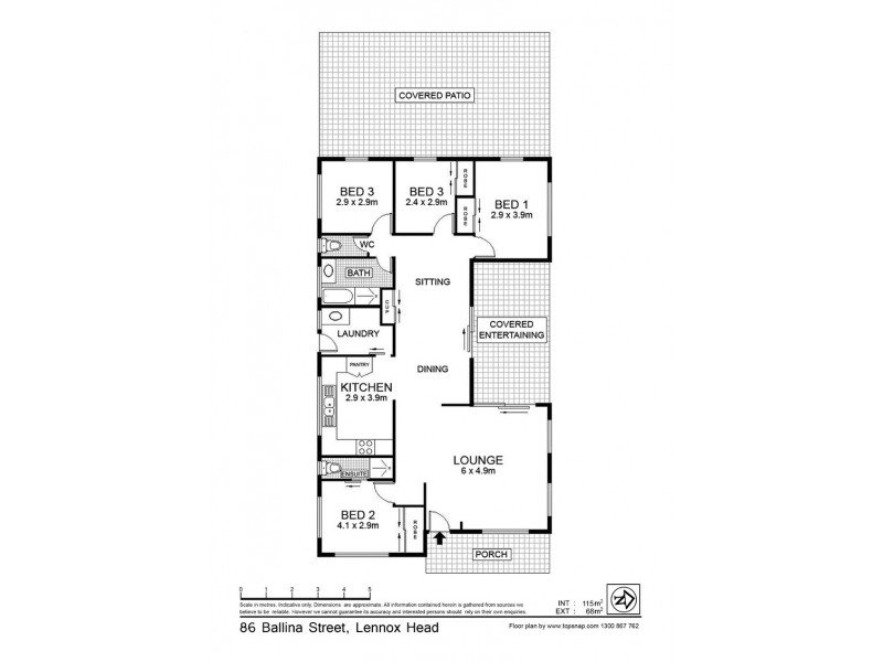 86 Ballina Street, Lennox Head NSW 2478 Floorplan