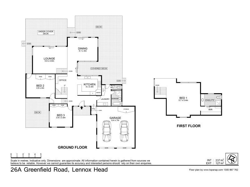 26A Greenfield Road, Lennox Head NSW 2478 Floorplan