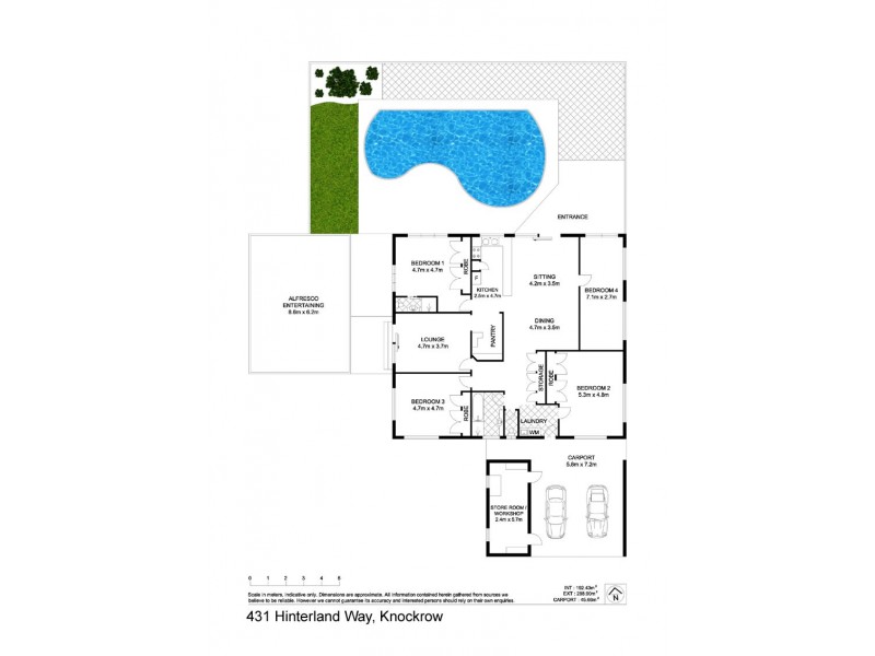 431 Hinterland Way, Knockrow NSW 2479 Floorplan