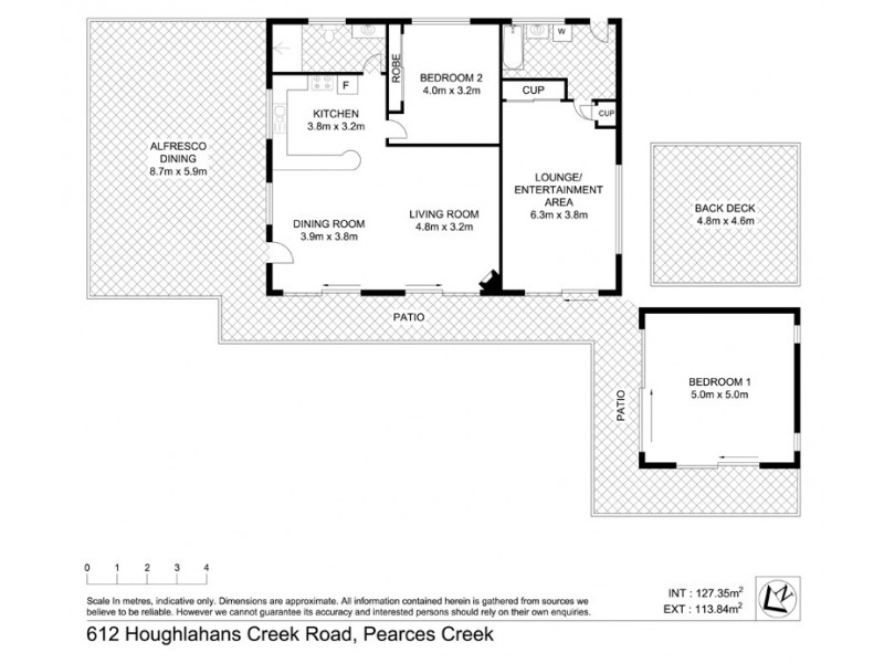 612 Houghlahans Creek Road, Pearces Creek NSW 2477 Floorplan