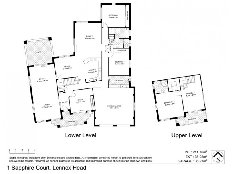 1 Sapphire Court, Lennox Head NSW 2478 Floorplan