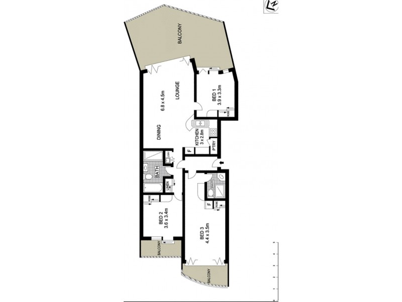 2/90-92 Ballina Street, Lennox Head NSW 2478 Floorplan