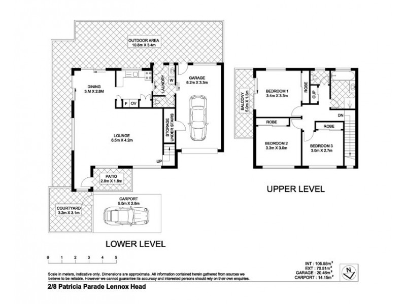 2/8 Patricia Parade, Lennox Head NSW 2478 Floorplan