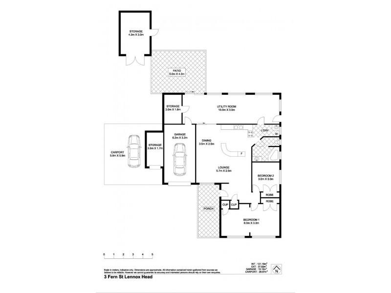 3 Fern Street, Lennox Head NSW 2478 Floorplan