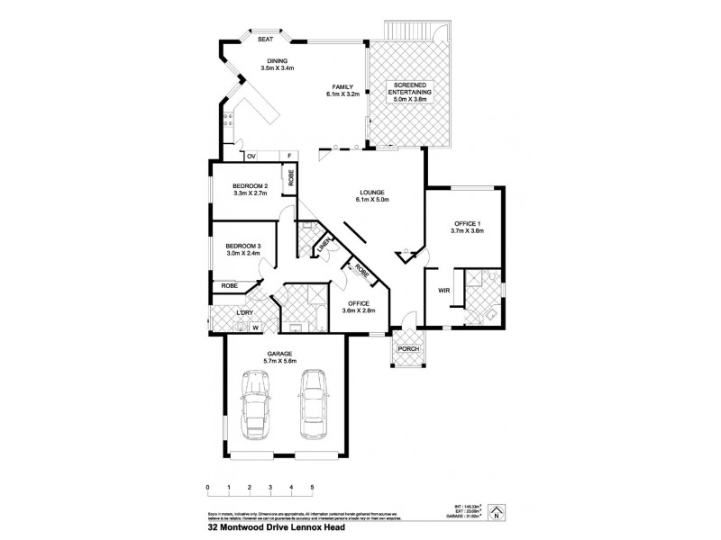 32 Montwood Drive, Lennox Head NSW 2478 Floorplan