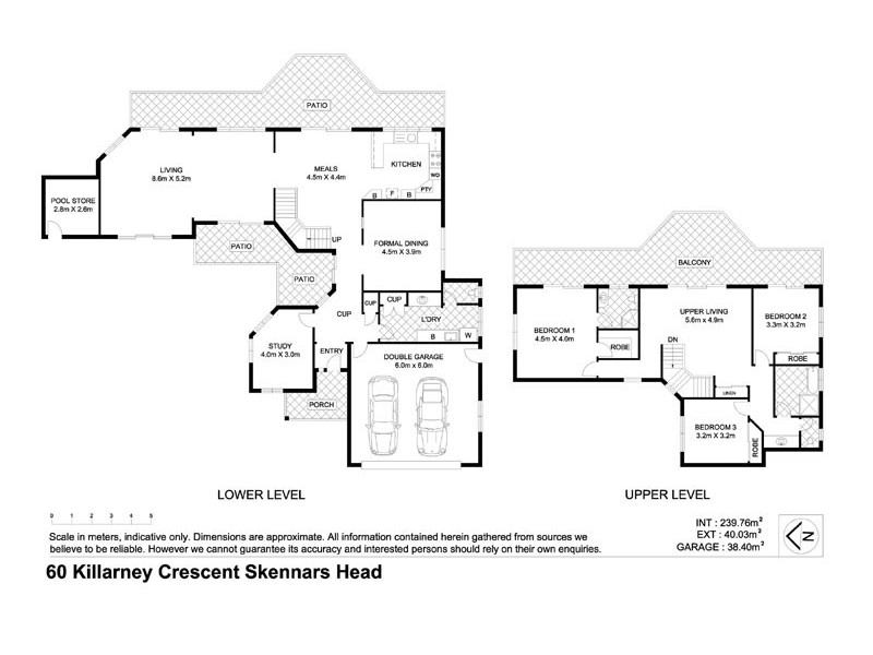 60 Killarney Crescent, Skennars Head NSW 2478 Floorplan