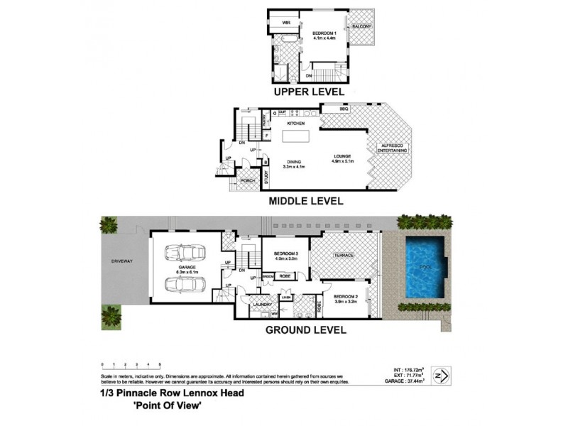 1/3 Pinnacle Row, Lennox Head NSW 2478 Floorplan