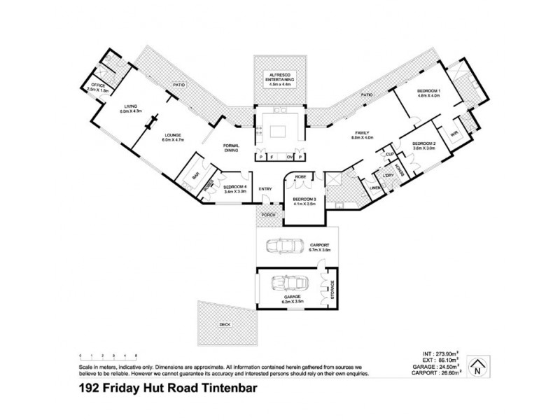 192 Friday Hut Road, Tintenbar NSW 2478 Floorplan