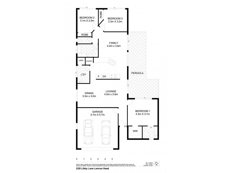 2/28 Libby Lane, Lennox Head NSW 2478 Floorplan