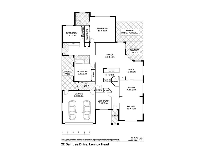 22 Daintree Drive, Lennox Head NSW 2478 Floorplan