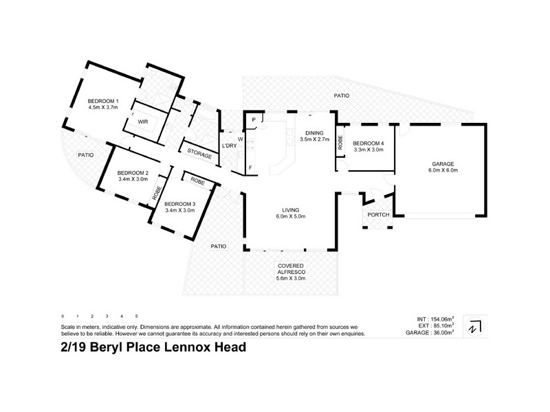 2/19 BERYL PLACE, Lennox Head NSW 2478 Floorplan