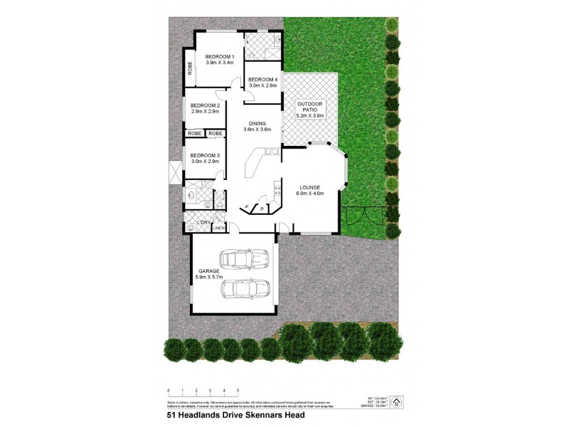51 HEADLANDS DRIVE, Skennars Head NSW 2478 Floorplan