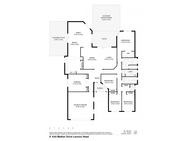 9 KELL MATHER DRIVE, Lennox Head NSW 2478 Floorplan