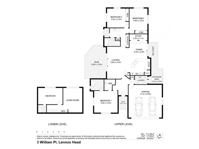 3 William Place, Lennox Head NSW 2478 Floorplan